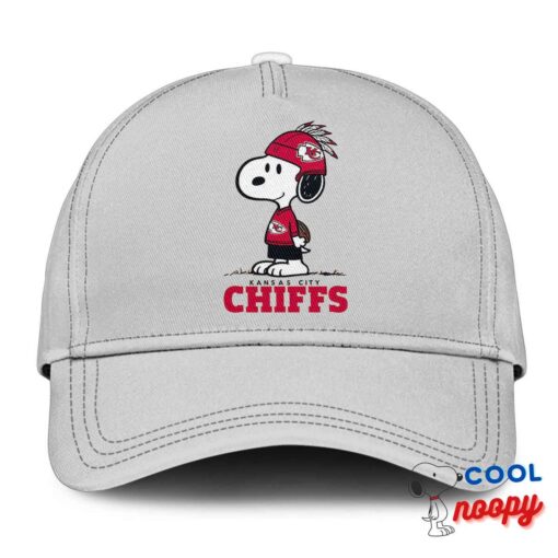 Exquisite Snoopy Kansas City Chiefs Logo Hat 3