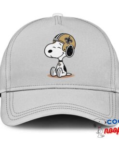 Exquisite Snoopy New Orleans Saints Logo Hat 3