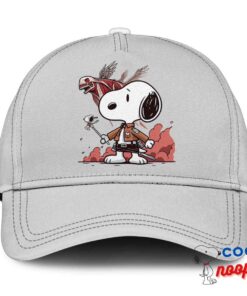 Eye Opening Snoopy Attack On Titan Hat 3
