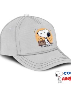Fascinating Snoopy Givenchy Logo Hat 2