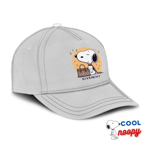 Fascinating Snoopy Givenchy Logo Hat 2