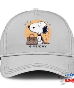 Fascinating Snoopy Givenchy Logo Hat 3