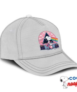 Fascinating Snoopy Pink Floyd Rock Band Hat 2