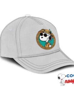 Fascinating Snoopy Versace Logo Hat 2
