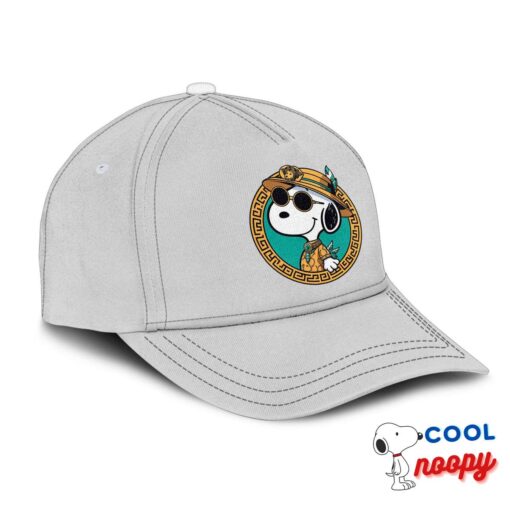 Fascinating Snoopy Versace Logo Hat 2