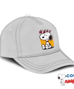 Gorgeous Snoopy Miami Heat Logo Hat 2