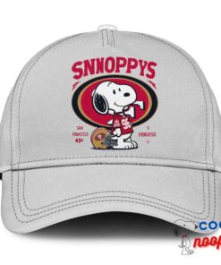 Gorgeous Snoopy San Francisco 49ers Logo Hat 3