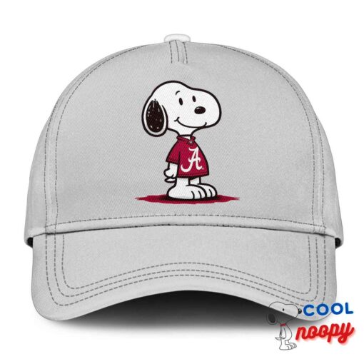 Greatest Snoopy Alabama Crimson Tide Logo Hat 3