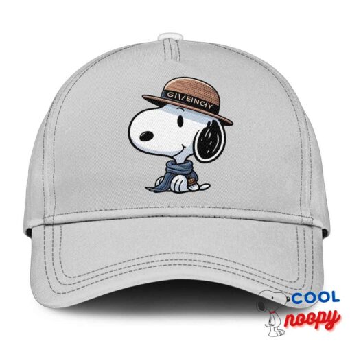 Greatest Snoopy Givenchy Logo Hat 3