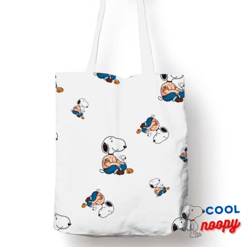 Greatest Snoopy John Cena Tote Bag 1