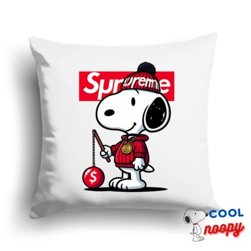 Greatest Snoopy Supreme Square Pillow 1