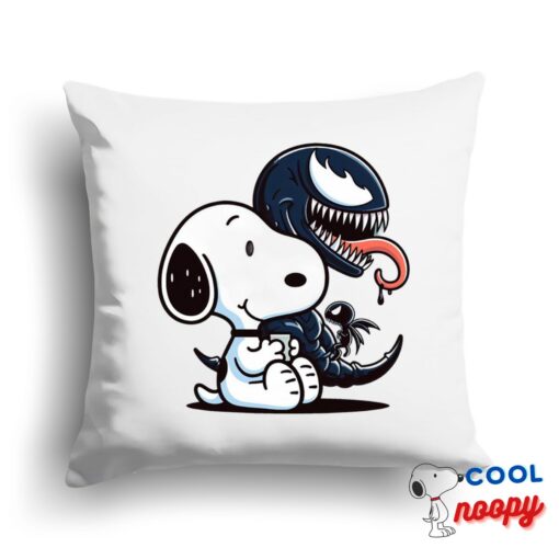 Greatest Snoopy Venom Square Pillow 1