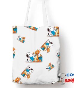 Impressive Snoopy Pokemon Tote Bag 1