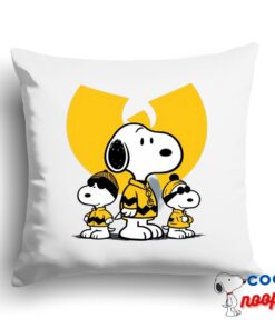 Impressive Snoopy Wu Tang Clan Square Pillow 1