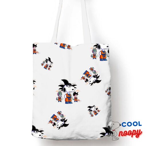 Inexpensive Snoopy Dragon Ball Z Tote Bag 1
