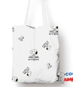 Inexpensive Snoopy Givenchy Logo Tote Bag 1