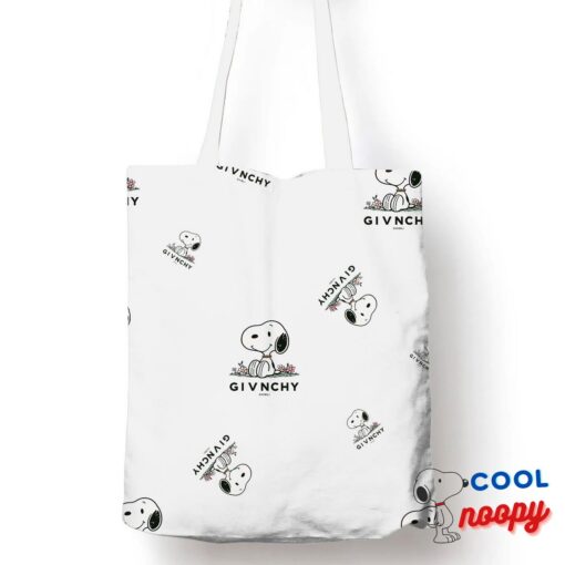 Inexpensive Snoopy Givenchy Logo Tote Bag 1