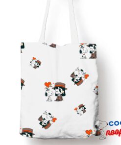 Inexpensive Snoopy Harley Quinn Tote Bag 1