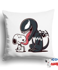 Inexpensive Snoopy Venom Square Pillow 1