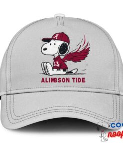 Inspiring Snoopy Alabama Crimson Tide Logo Hat 3