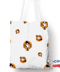 Inspiring Snoopy Dragon Ball Z Tote Bag 1
