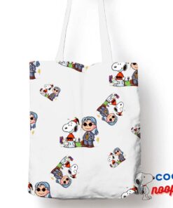 Inspiring Snoopy Harley Quinn Tote Bag 1