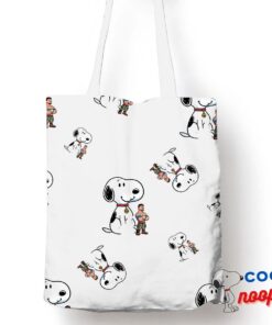 Inspiring Snoopy John Cena Tote Bag 1