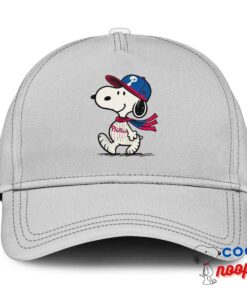 Inspiring Snoopy Philadelphia Phillies Logo Hat 3