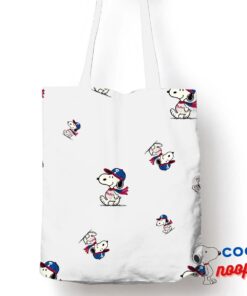 Inspiring Snoopy Philadelphia Phillies Logo Tote Bag 1