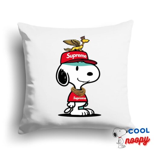 Inspiring Snoopy Supreme Square Pillow 1