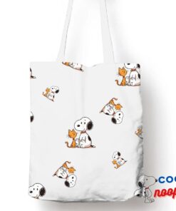 Irresistible Snoopy Cat Tote Bag 1