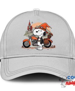 Irresistible Snoopy Harley Davidson Hat 3