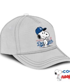 Irresistible Snoopy Los Angeles Dodger Logo Hat 2