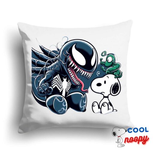 Irresistiblesnoopy Venom Square Pillow 1