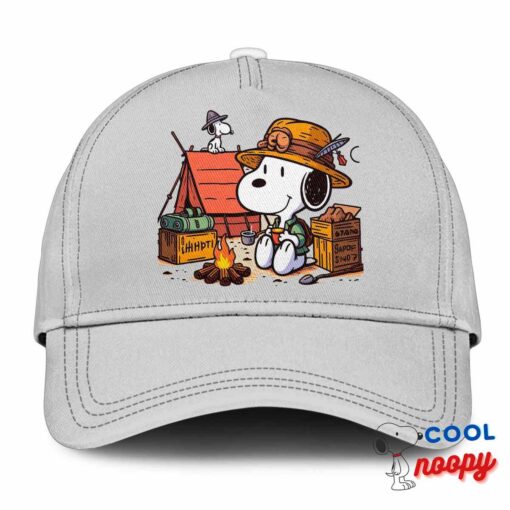 Jaw Dropping Snoopy Camping Hat 3