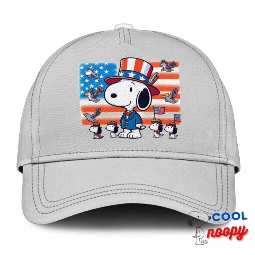 Jaw Dropping Snoopy Patriotic Hat 3