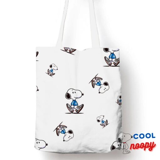 Last Minute Snoopy Adidas Tote Bag 1