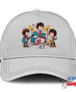 Last Minute Snoopy Rolling Stones Rock Band Hat 3