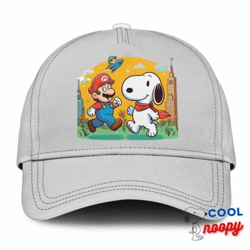 Last Minute Snoopy Super Mario Hat 3