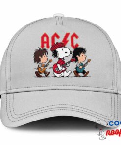 Latest Snoopy Acdc Rock Band Hat 3