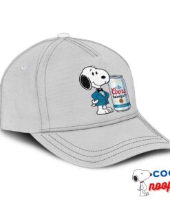 Latest Snoopy Coors Banquet Logo Hat 2