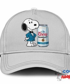 Latest Snoopy Coors Banquet Logo Hat 3