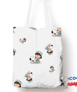 Latest Snoopy Nurse Tote Bag 1