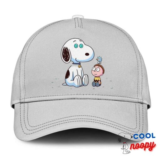 Latest Snoopy Rick And Morty Hat 3