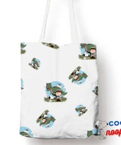 New Snoopy Jurassic Park Tote Bag 1