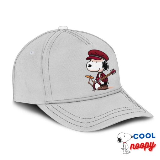 New Snoopy Maroon Pop Band Hat 2