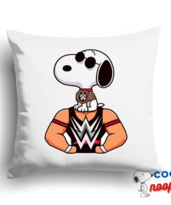New Snoopy Wwe Square Pillow 1