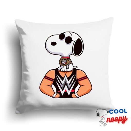 New Snoopy Wwe Square Pillow 1