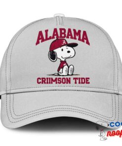 Novelty Snoopy Alabama Crimson Tide Logo Hat 3