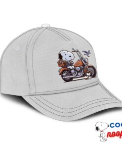 Novelty Snoopy Harley Davidson Hat 2